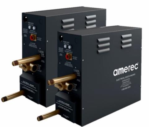 Amerec AK18 - 18KW Steam Generator 500 – 700 Cubic Ft (2 - 9KW Generators)