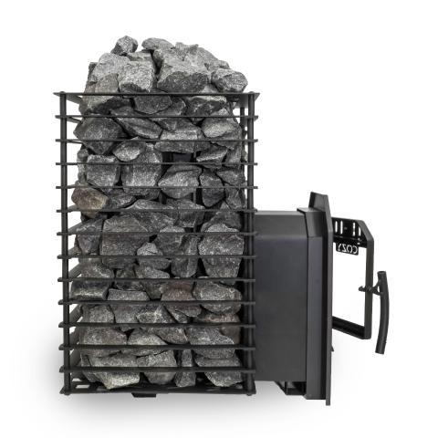 Cozy Heat Quattro 12kW Thru-Wall Wood Burning Sauna Stove