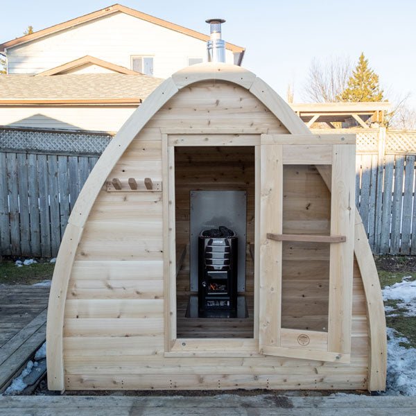 Dundalk Leisure Canadian Timber Mini POD Sauna CTC77MW - Secret Saunas