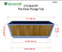 Dundalk Leisure Craft The Polar Cold Plunge Tub - Secret Saunas