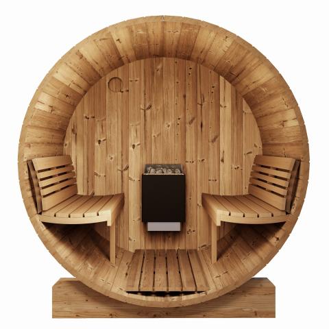 SaunaLife Ergo E6 Barrel Sauna - Secret Saunas