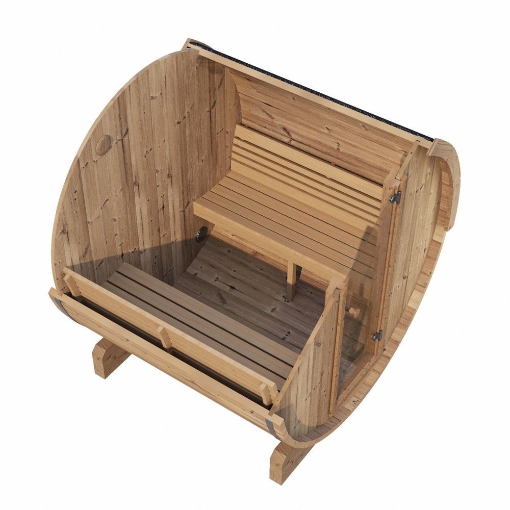 SaunaLife Ergo E7 Barrel Sauna - Secret Saunas