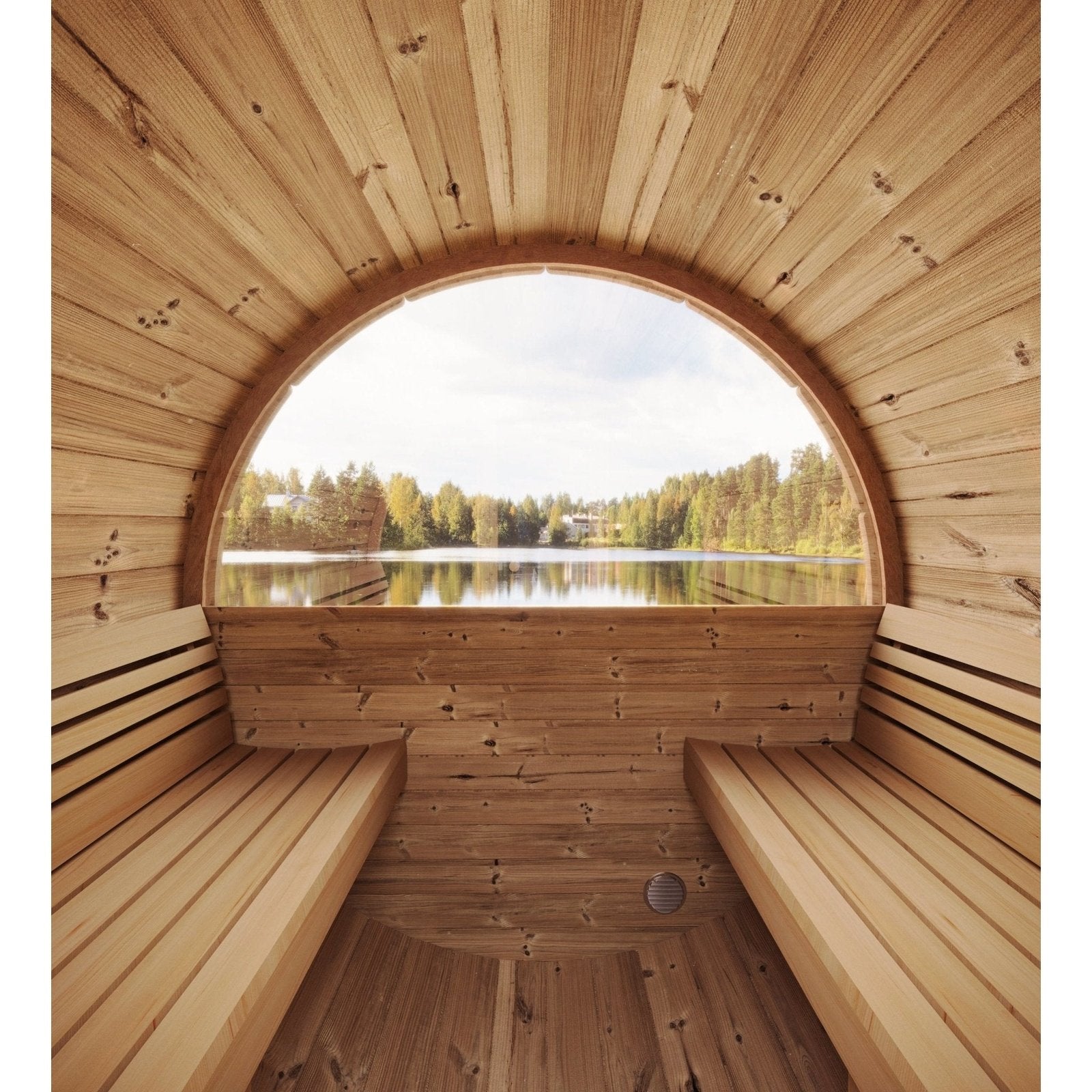 SaunaLife Model E7W Sauna Barrel-Window - Secret Saunas