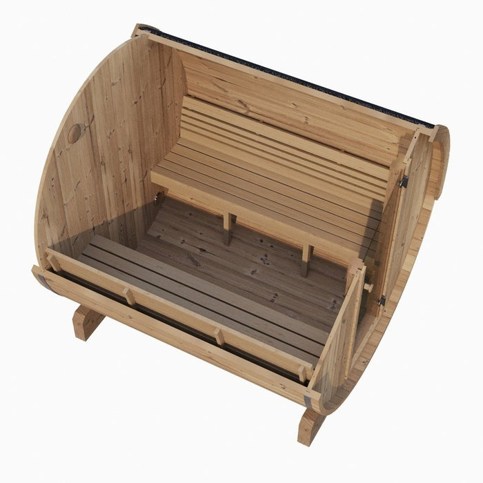 SaunaLife Model E8 Sauna Barrel - Secret Saunas